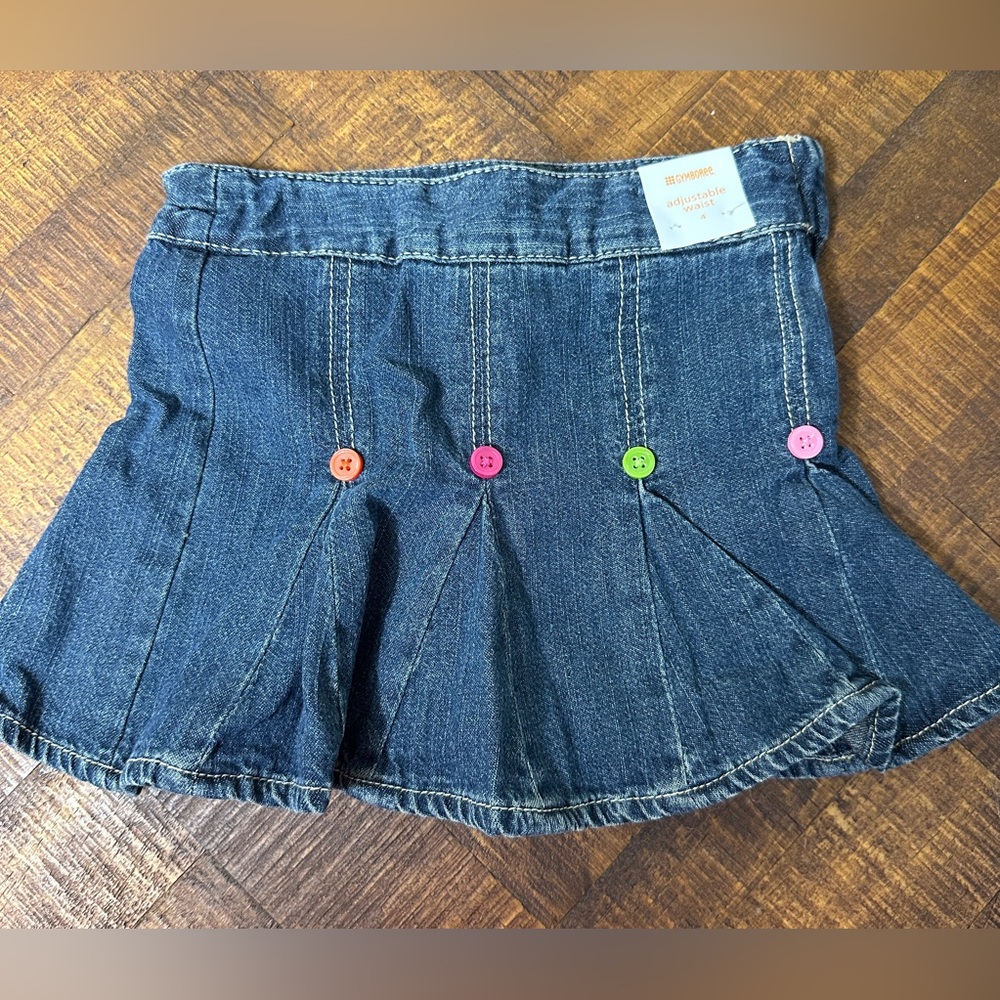 NWT 4 Gymboree‎ Denim Skirt